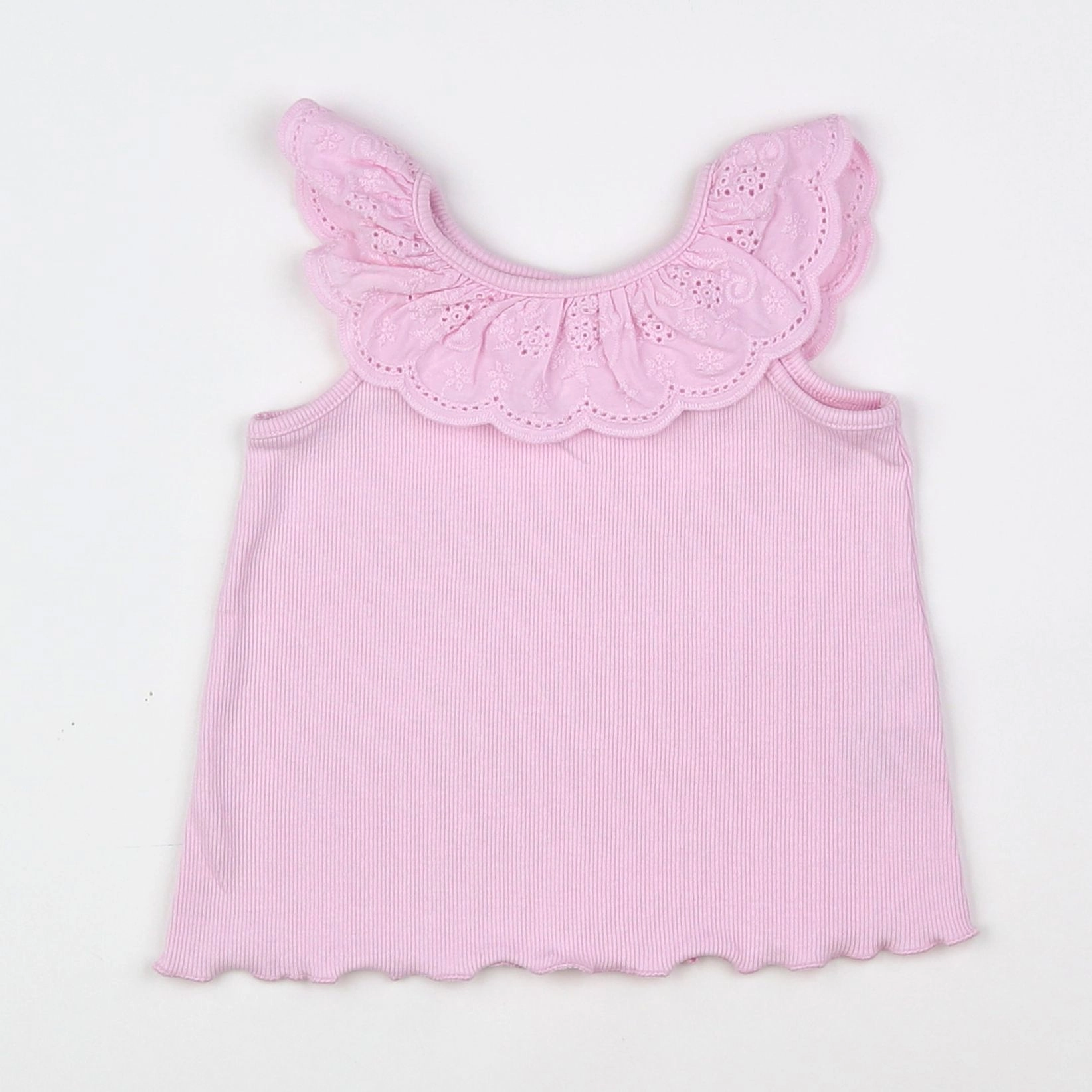 Zara - débardeur rose - 9/12 mois